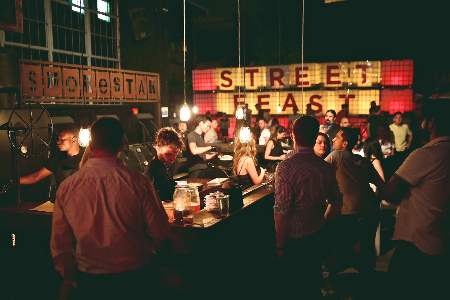London's pioneering weekly night market